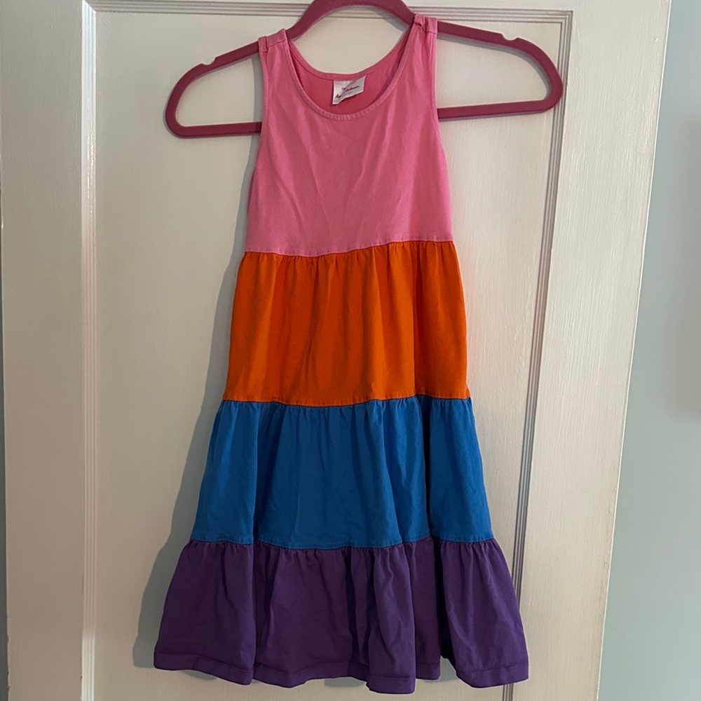 Hanna Andersson Multicolor Tiered Kids Dress